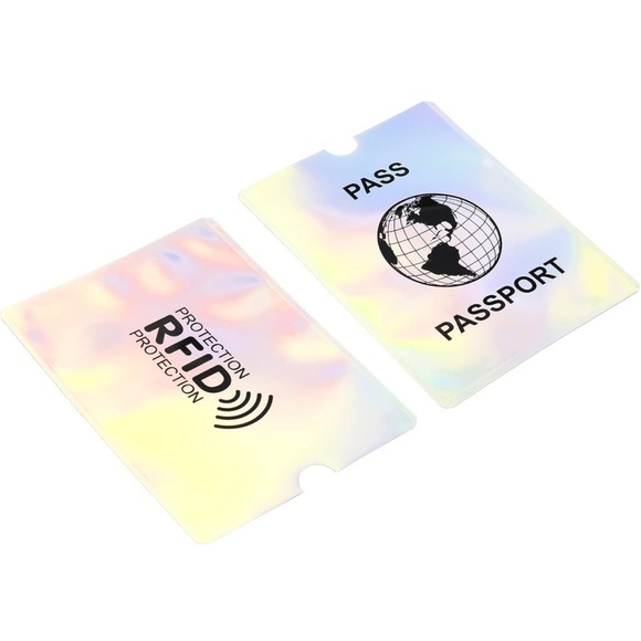 RFIS Protective Passport‎ Holder Set with Pattern Sleeves- 10 pack - Picture 1 of 6